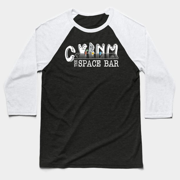 The Space Bar Baseball T-Shirt by BenBates